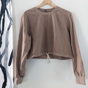 American Apparel Women's Cropped Sweater